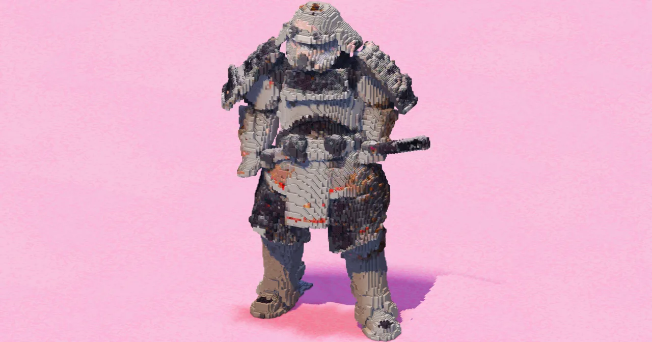 Samurai Blue — Minecraft Build by EasternRealms