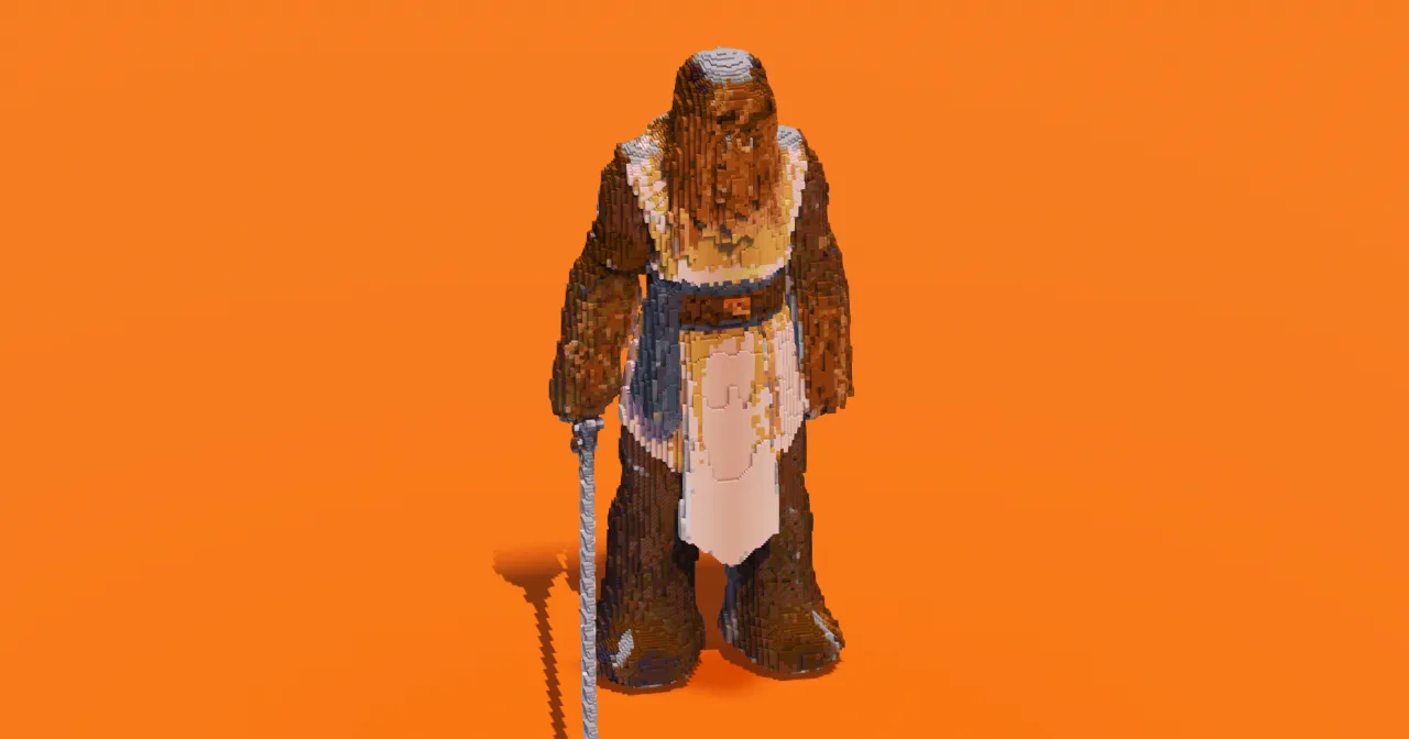 Wookie Jedi — Minecraft Build by StarWarsCreations