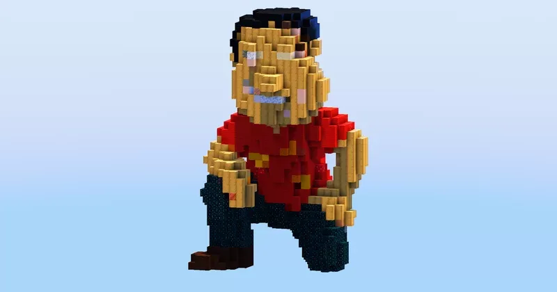 Glenn Quagmire from Family Guy — Minecraft Build by LeonisBuilds