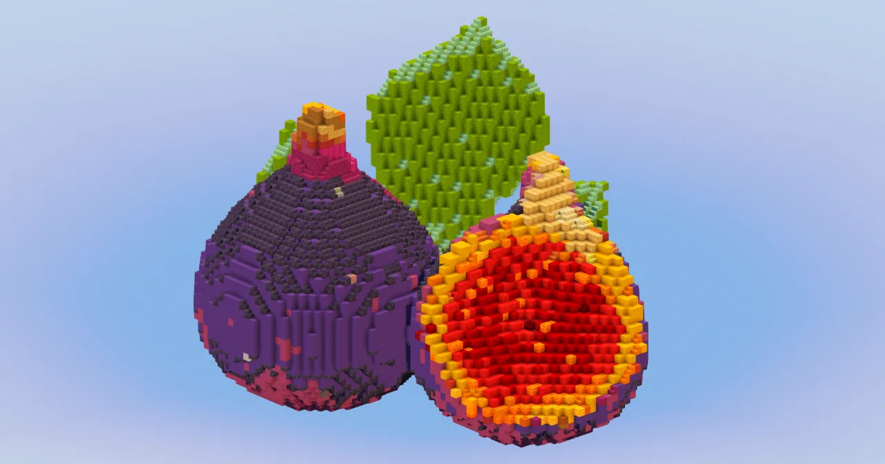Black Fig Fruit — Minecraft Build by LeonisBuilds