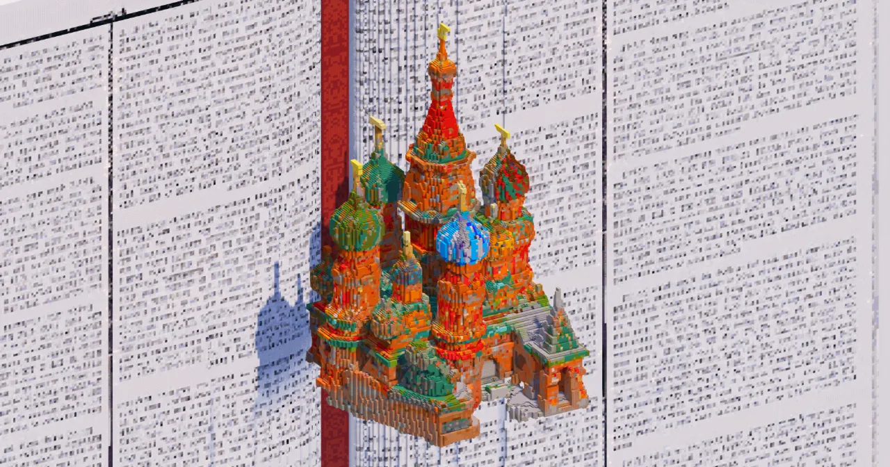 Saint Basil Cathedral — Minecraft Build by TheBibleOfBuilding