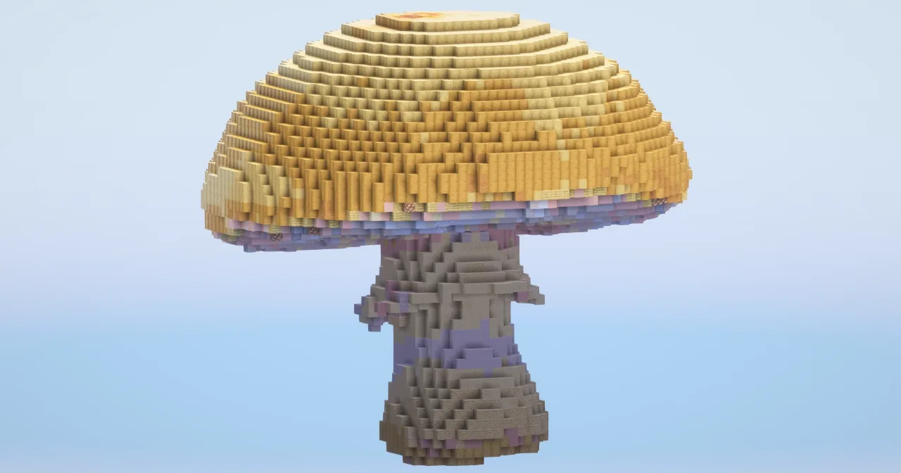 Mushroom‎ — Minecraft Build by LeonisBuilds
