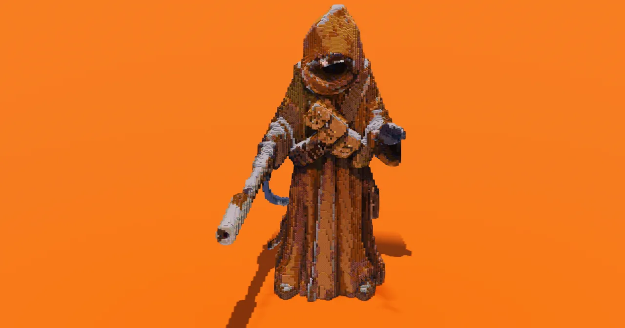 Jawa — Minecraft Build by StarWarsCreations