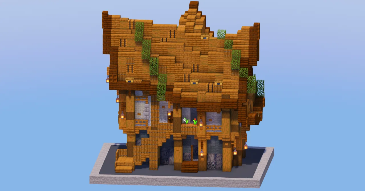 Medieval Tavern — Minecraft Build by LeonisBuilds