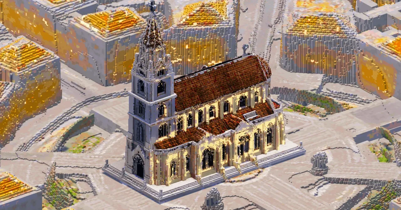 Gothic Church — Minecraft Build by GothicCathedrals