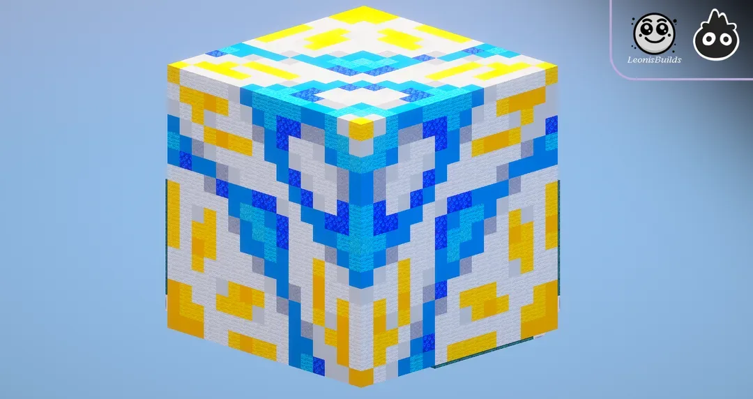White Glazed Terracotta (Collab.) — Minecraft Build by MellowHat