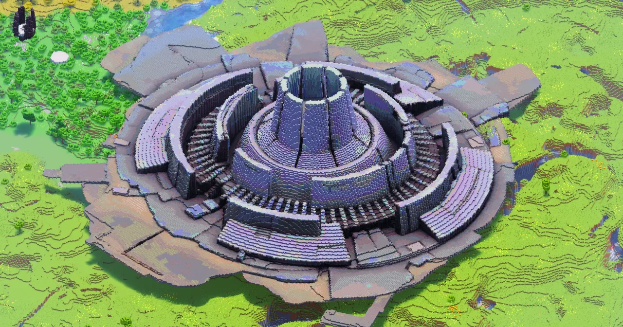 Scarif Imperial Center of Military Research — Minecraft Build by StarWarsCreations