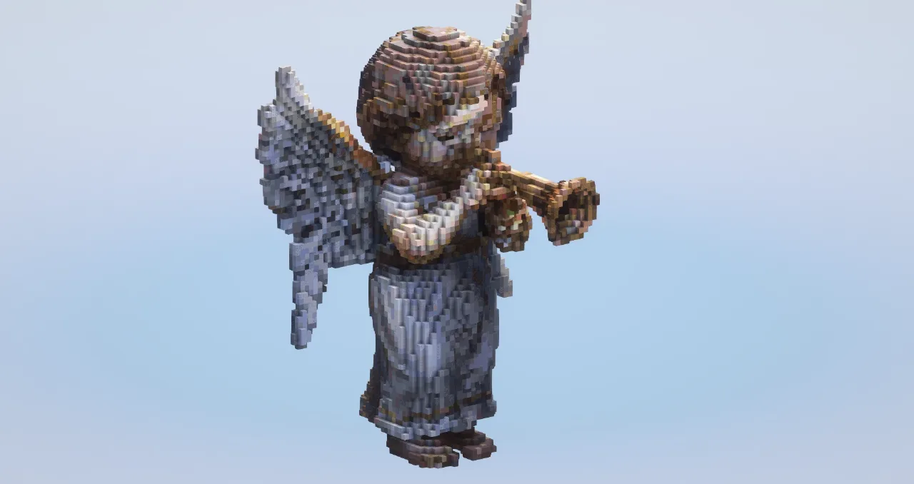 Angel — Minecraft Build by LeonisBuilds