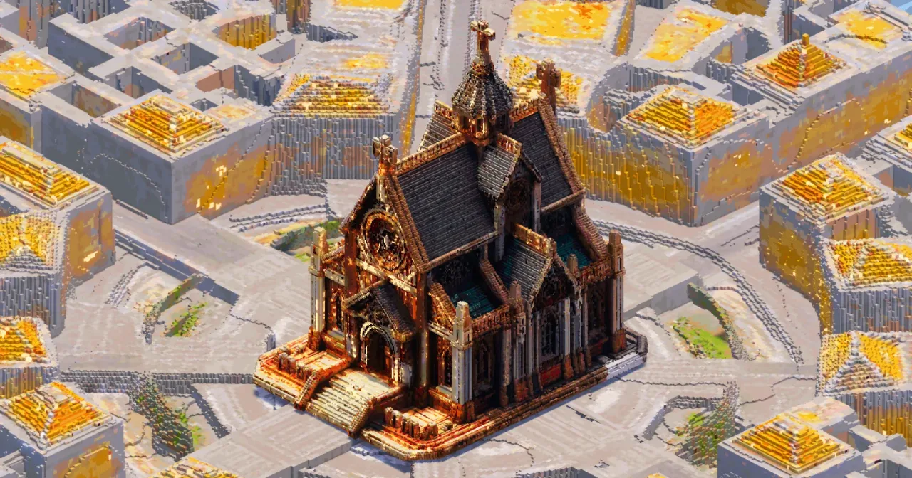 Gothic Church — Minecraft Build by GothicCathedrals