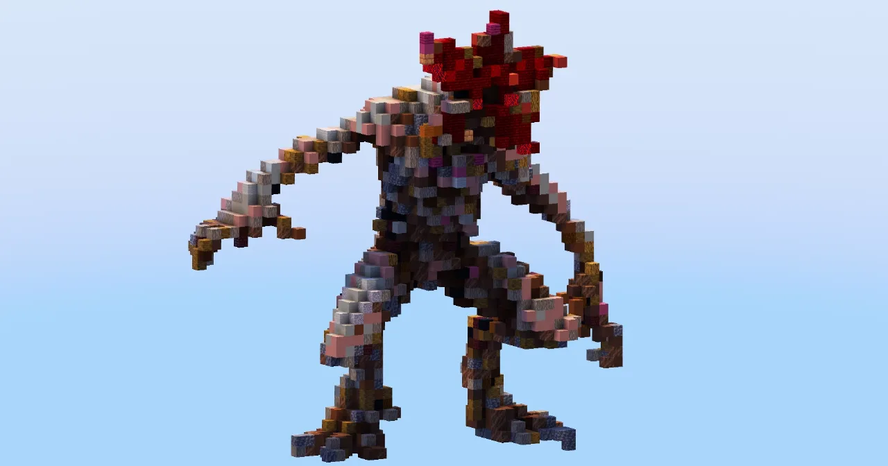 Demogorgon Small — Minecraft Build by LeonisBuilds