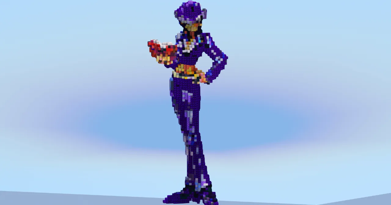 Nico Robin — Minecraft Build by LeonisBuilds