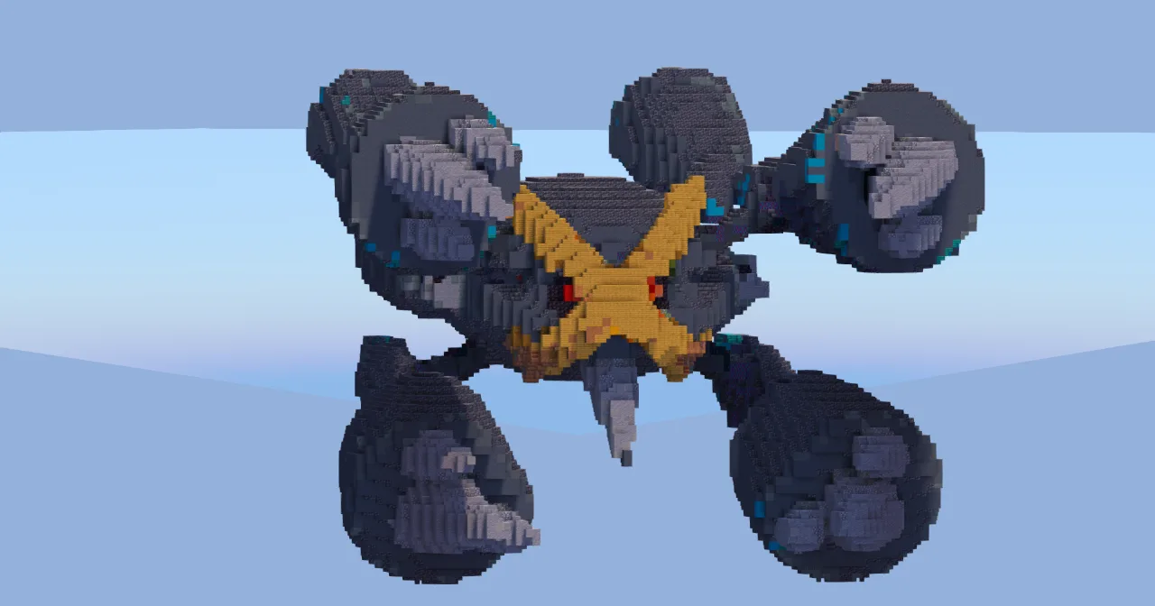 Mega Metagross — Minecraft Build by LeonisBuilds