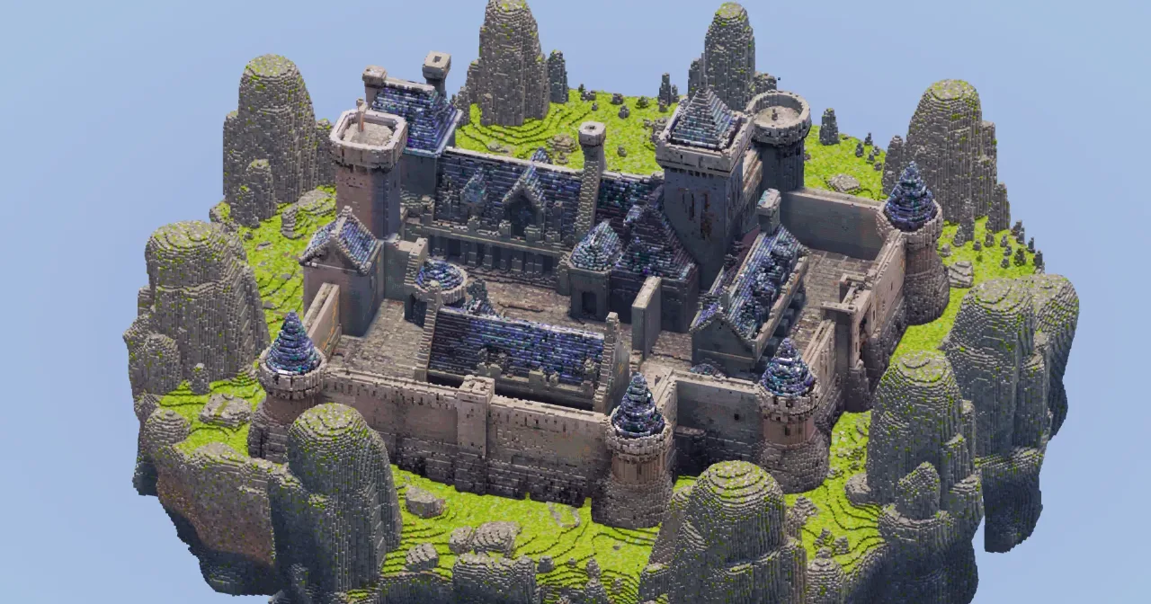 Starter Minecraft Castle — Minecraft Build by StrongholdStudios