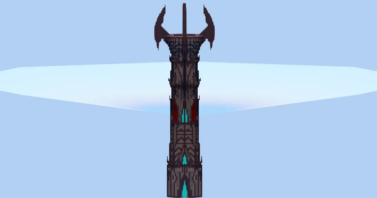 Main Dark Tower — Minecraft Build by LeonisBuilds