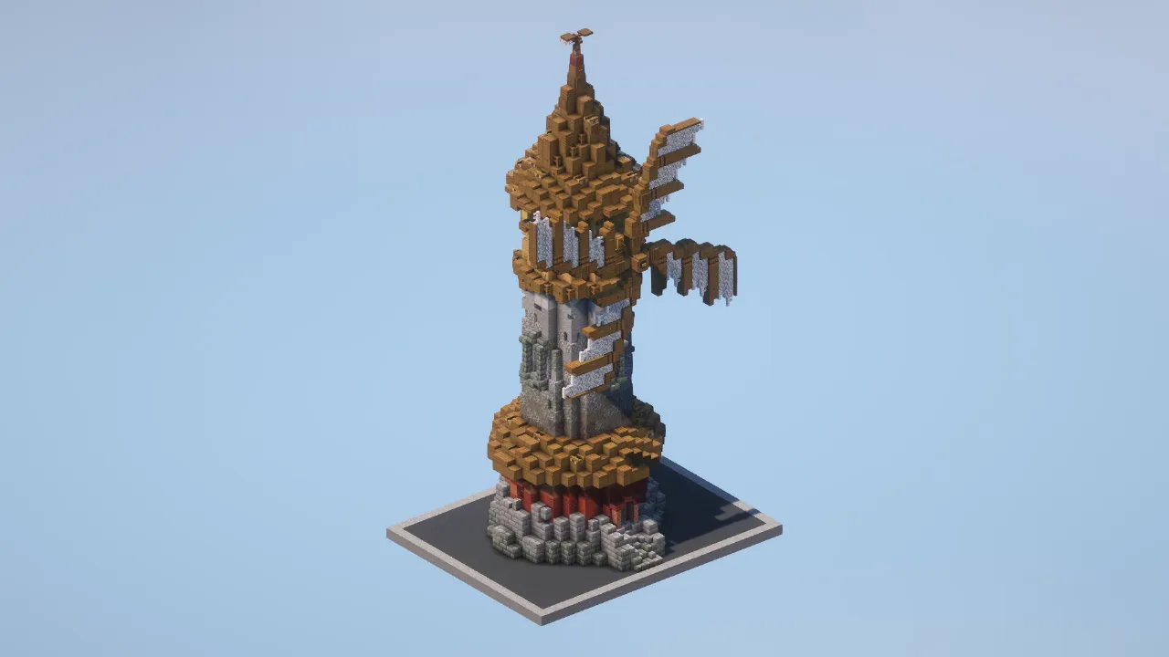 Medieval Windmill — Minecraft Build by LeonisBuilds