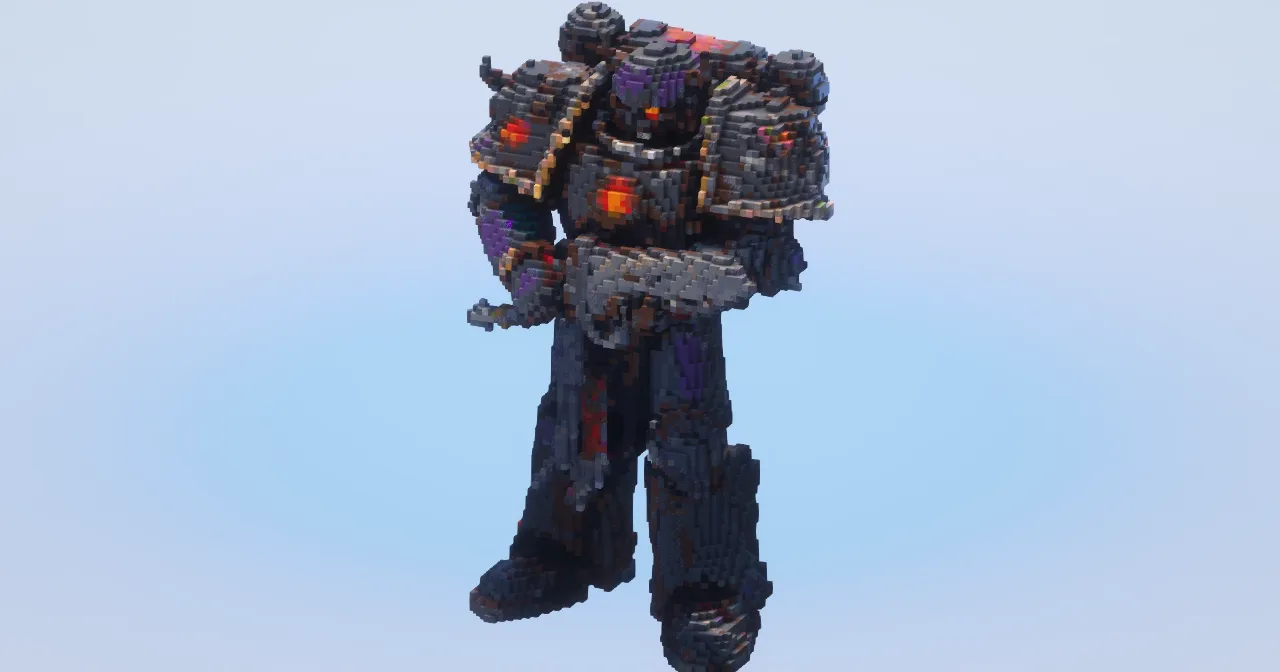 Space Marine‎ — Minecraft Build by LeonisBuilds