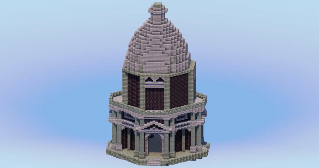 Tuff Temple — Minecraft Build by LeonisBuilds