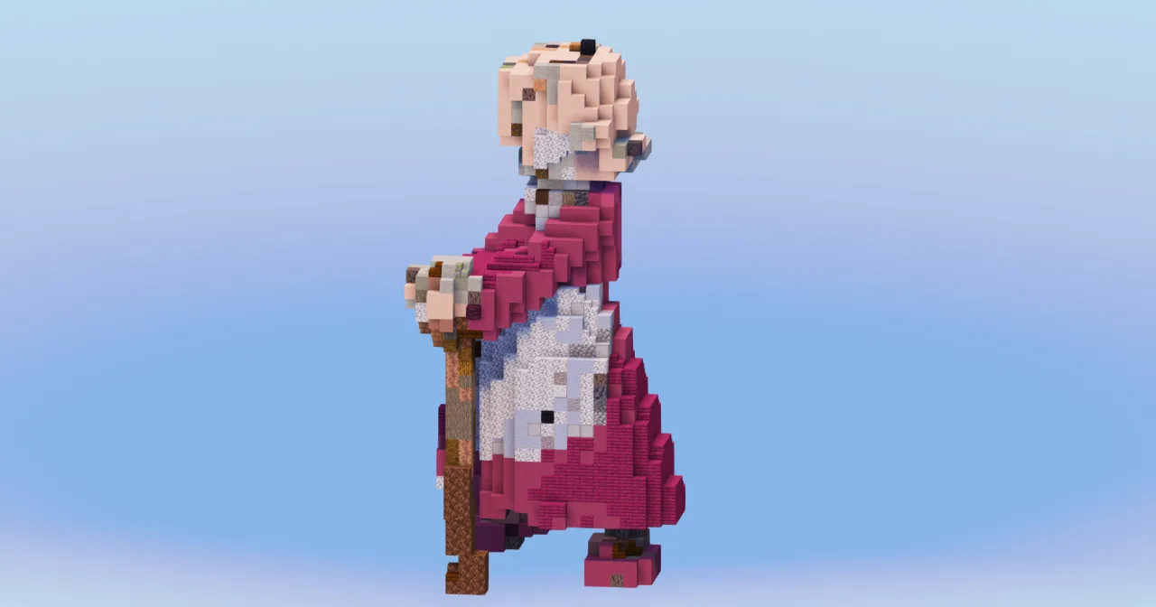 Agatha Elite Four from Pokemon — Minecraft Build by LeonisBuilds