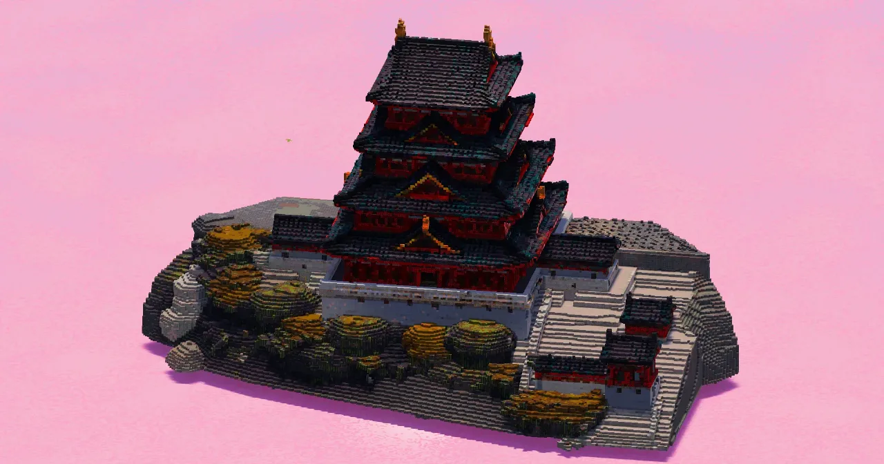 Chinese Temple — Minecraft Build by EasternRealms