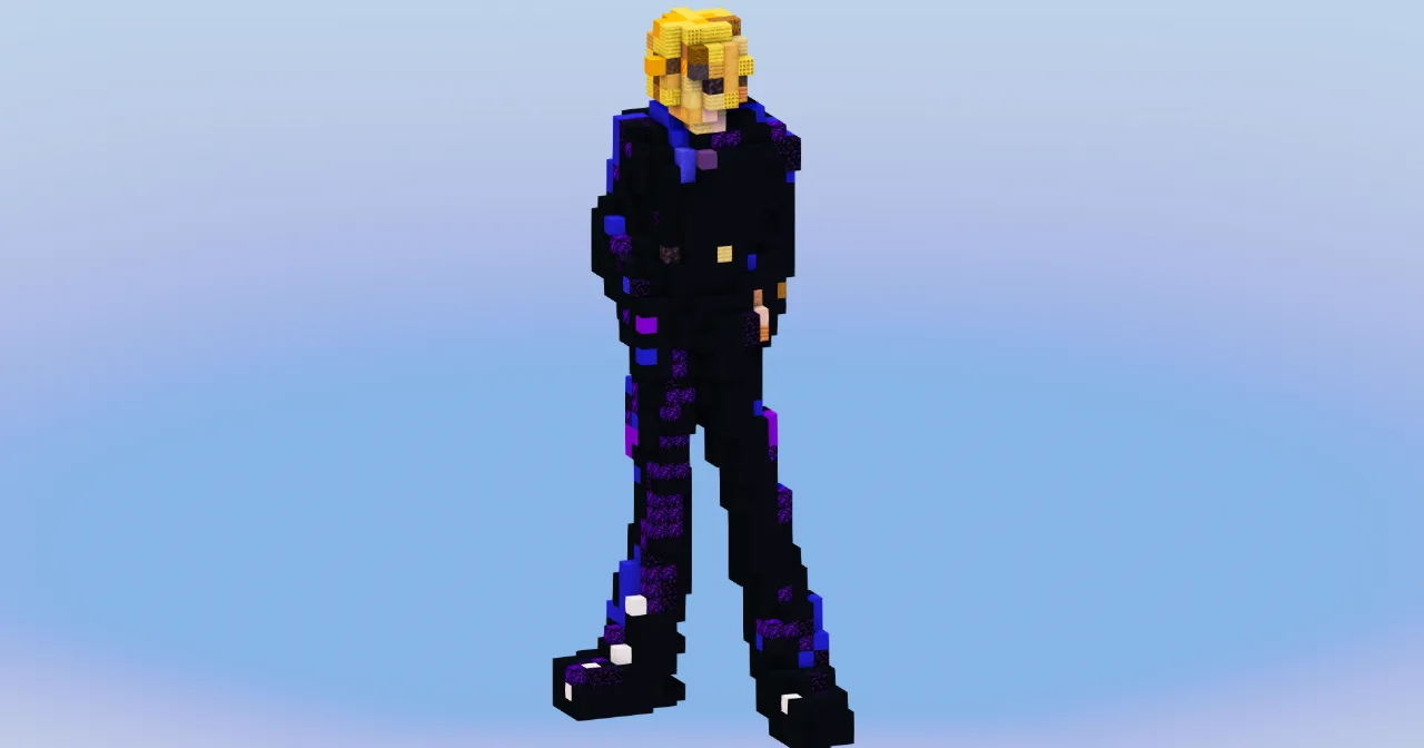Sanji from One Piece — Minecraft Build by LeonisBuilds