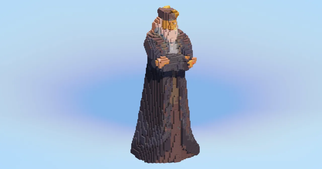 Dumbledore — Minecraft Build by LeonisBuilds