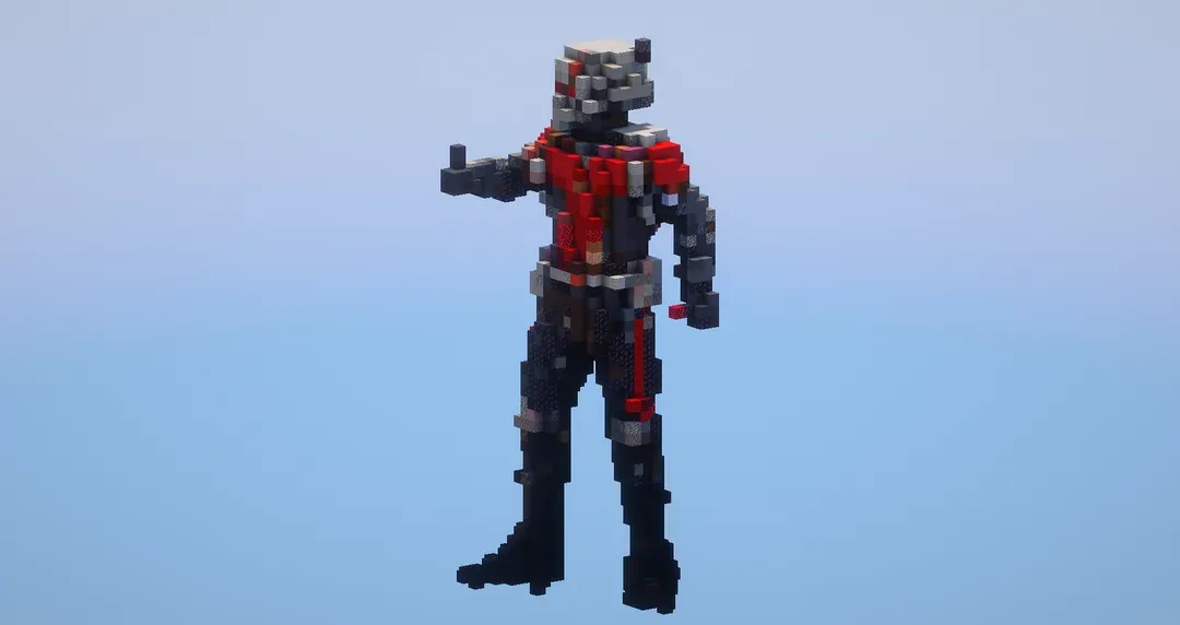Scott Lang from Marvel — Minecraft Build by LeonisBuilds