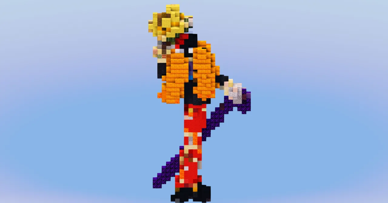 Brook from One Piece — Minecraft Build by LeonisBuilds