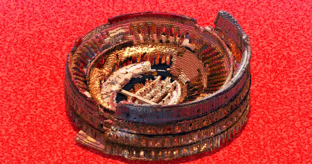 Colosseum — Minecraft Build by ImpossibleBuilds