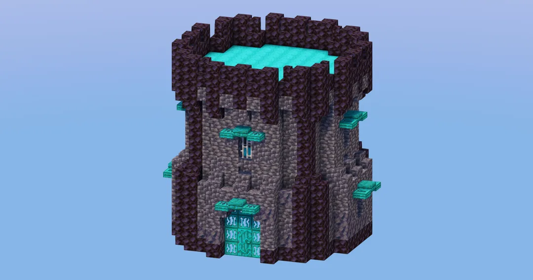 Dark Castle Section — Minecraft Build by LeonisBuilds