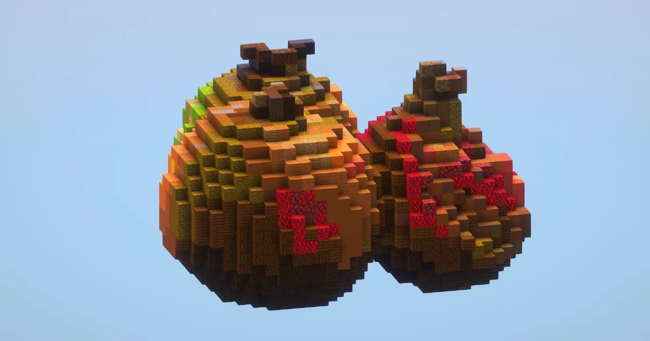 Pomegranate small‎ — Minecraft Build by LeonisBuilds