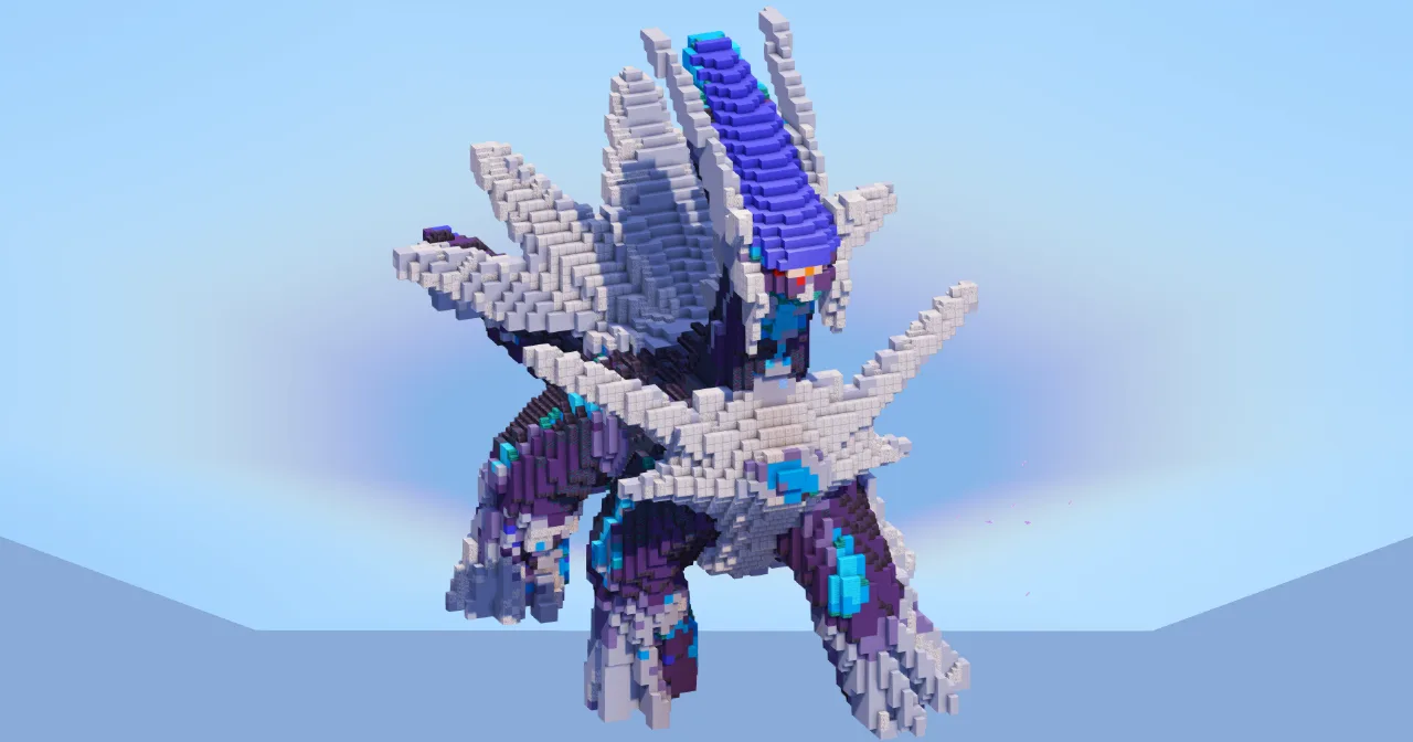 Dialga — Minecraft Build by LeonisBuilds