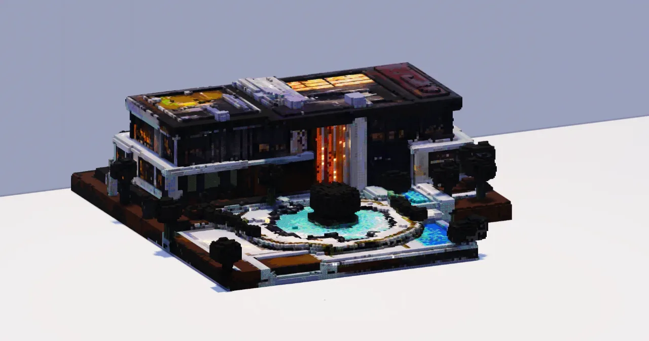 Modern Mansion — Minecraft Build by ModernCraft
