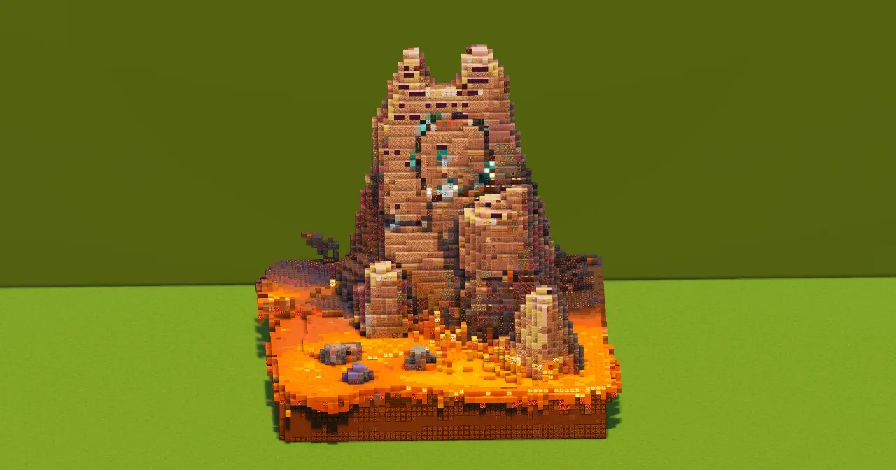 Fantasy Rock — Minecraft Build by VerdantBuilds
