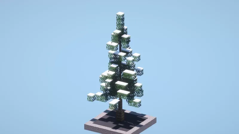 Custom Spruce Trees Pack — Minecraft Build by LeonisBuilds