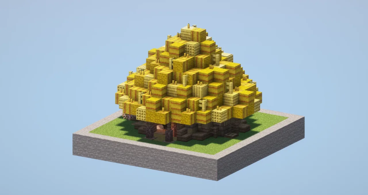 Mayan House 2 — Minecraft Build by LeonisBuilds