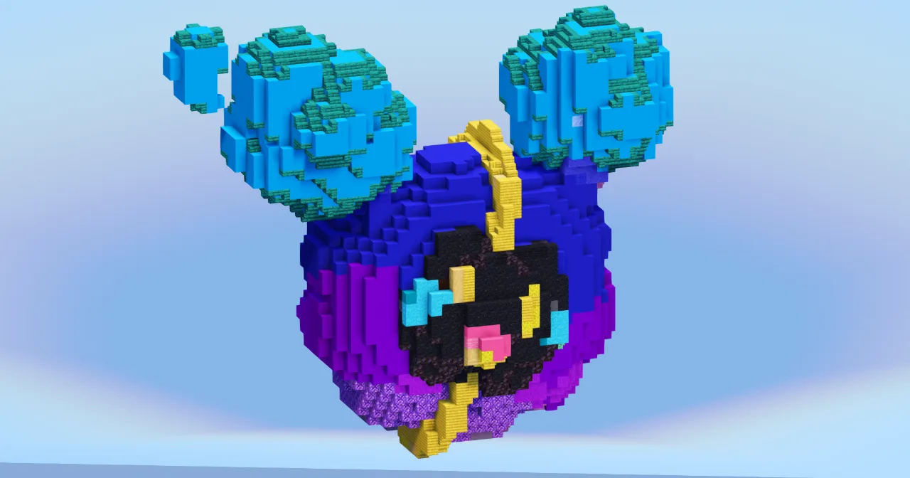 Cosmog from Pokemon — Minecraft Build by LeonisBuilds