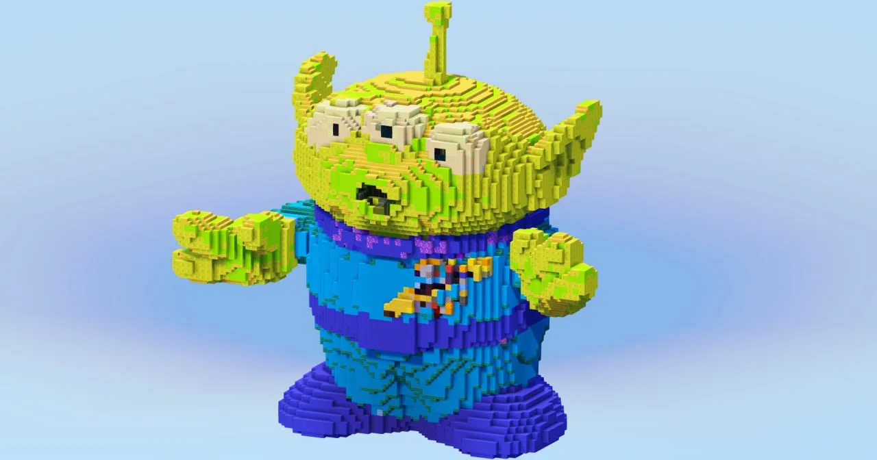 Little Green Man — Minecraft Build by LeonisBuilds