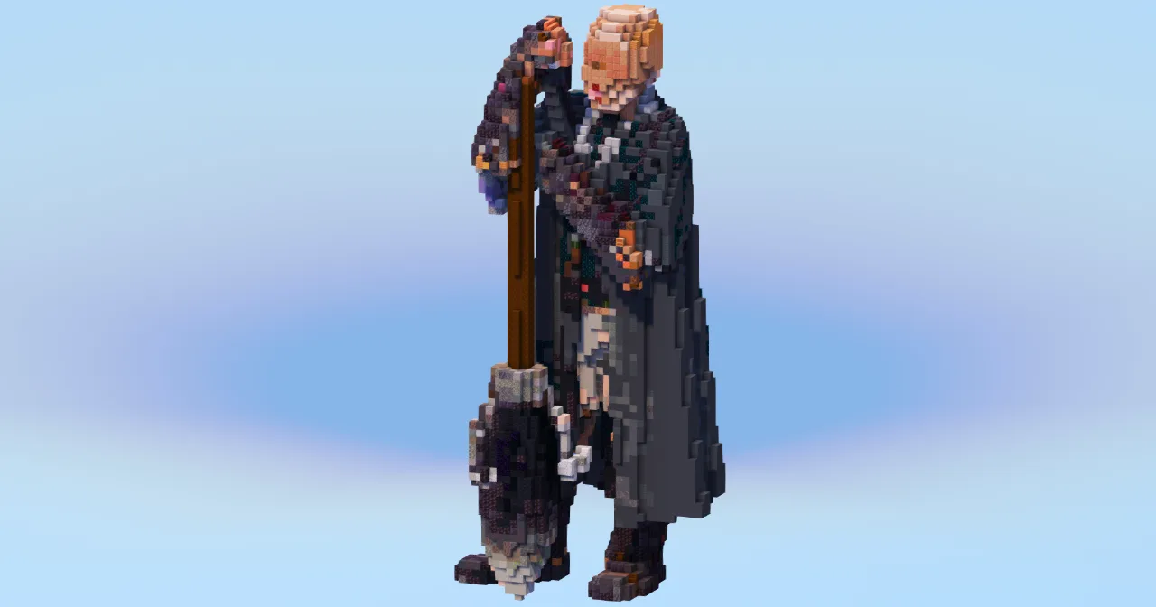 Draco Malfoy — Minecraft Build by LeonisBuilds