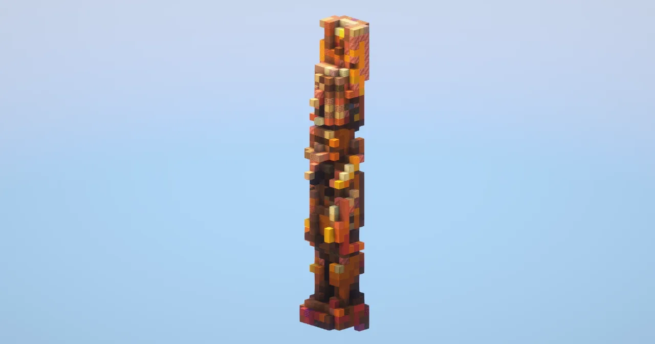 Aztec Pillar‎ — Minecraft Build by LeonisBuilds