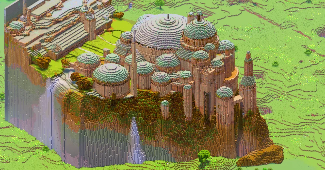 Naboo — Minecraft Build by StarWarsCreations