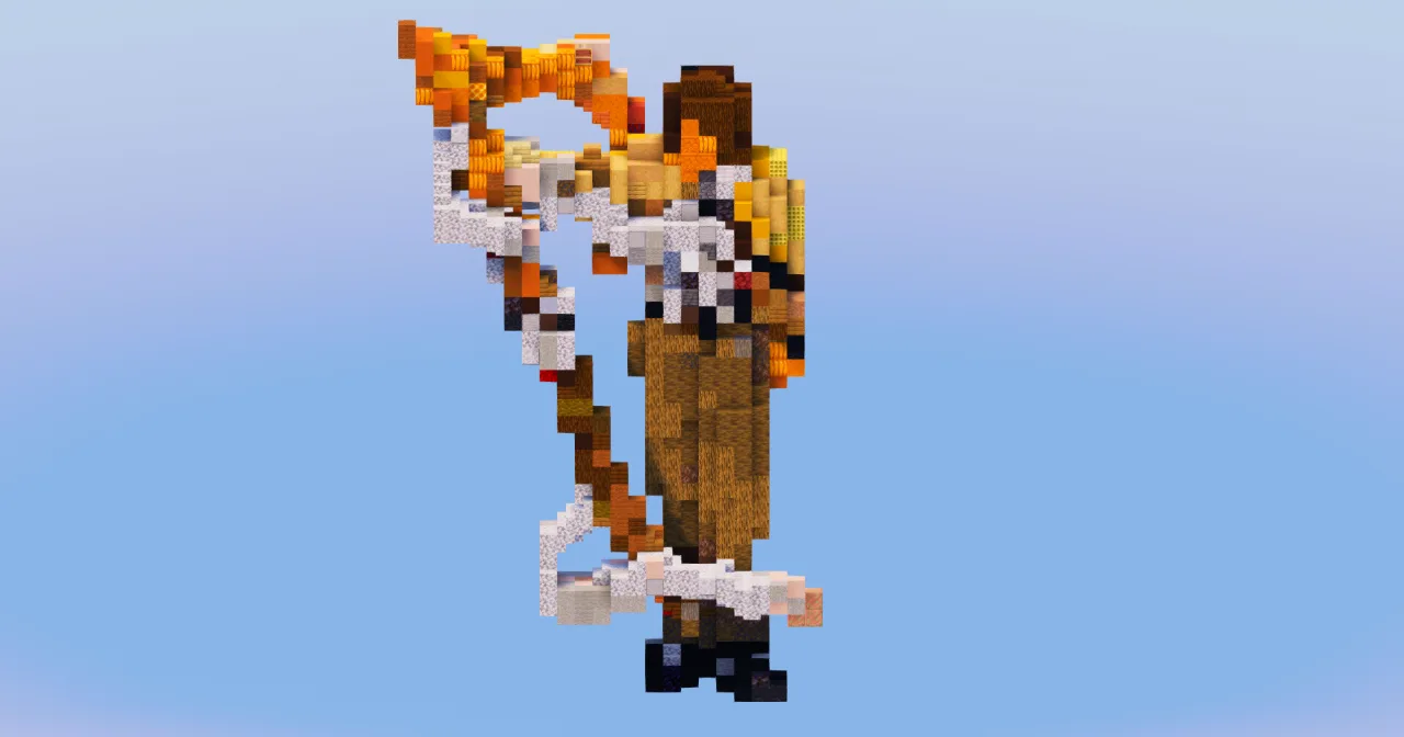 Light Yagami from Death Note — Minecraft Build by LeonisBuilds
