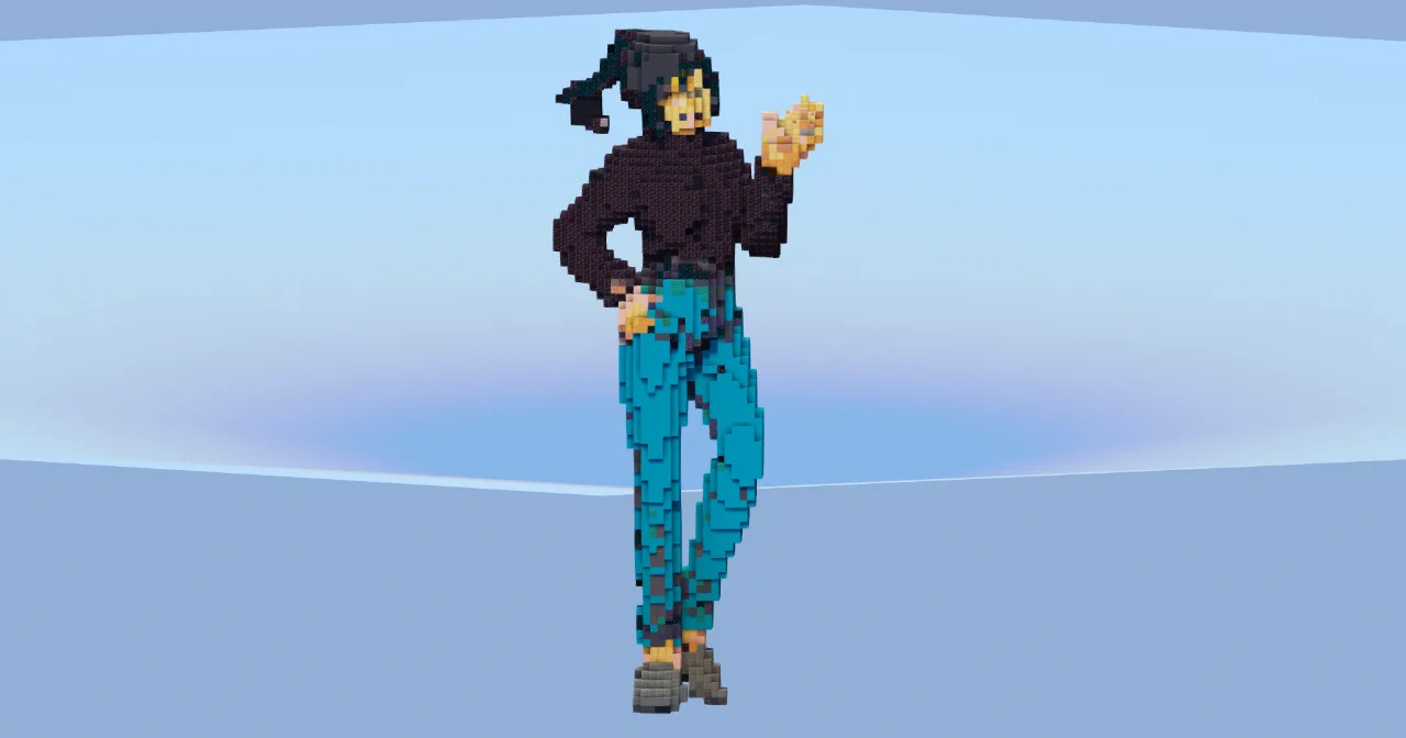 Maki Zenin — Minecraft Build by LeonisBuilds