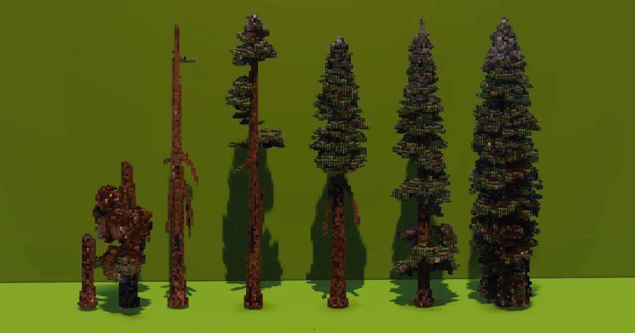 Tall Trees Pack — Minecraft Build by VerdantBuilds