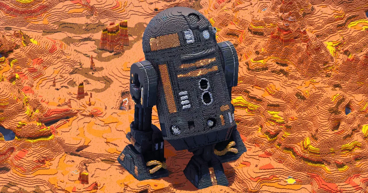 R2-Q5 — Minecraft Build by StarWarsCreations