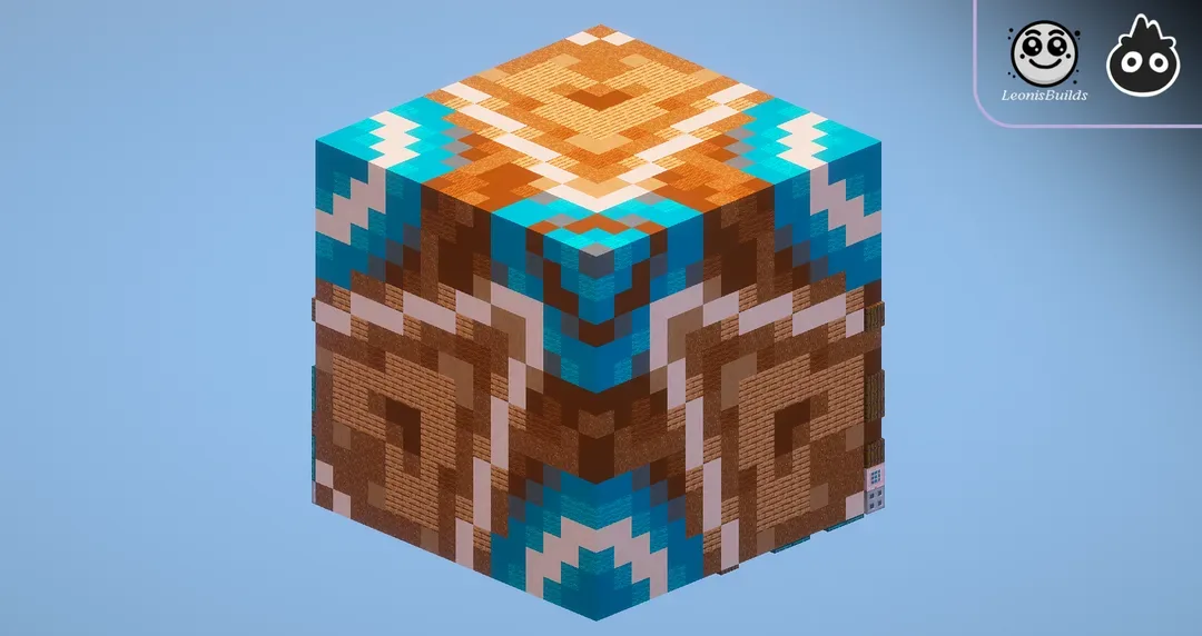 Brown Glazed Terracotta — Minecraft Build by MellowHat