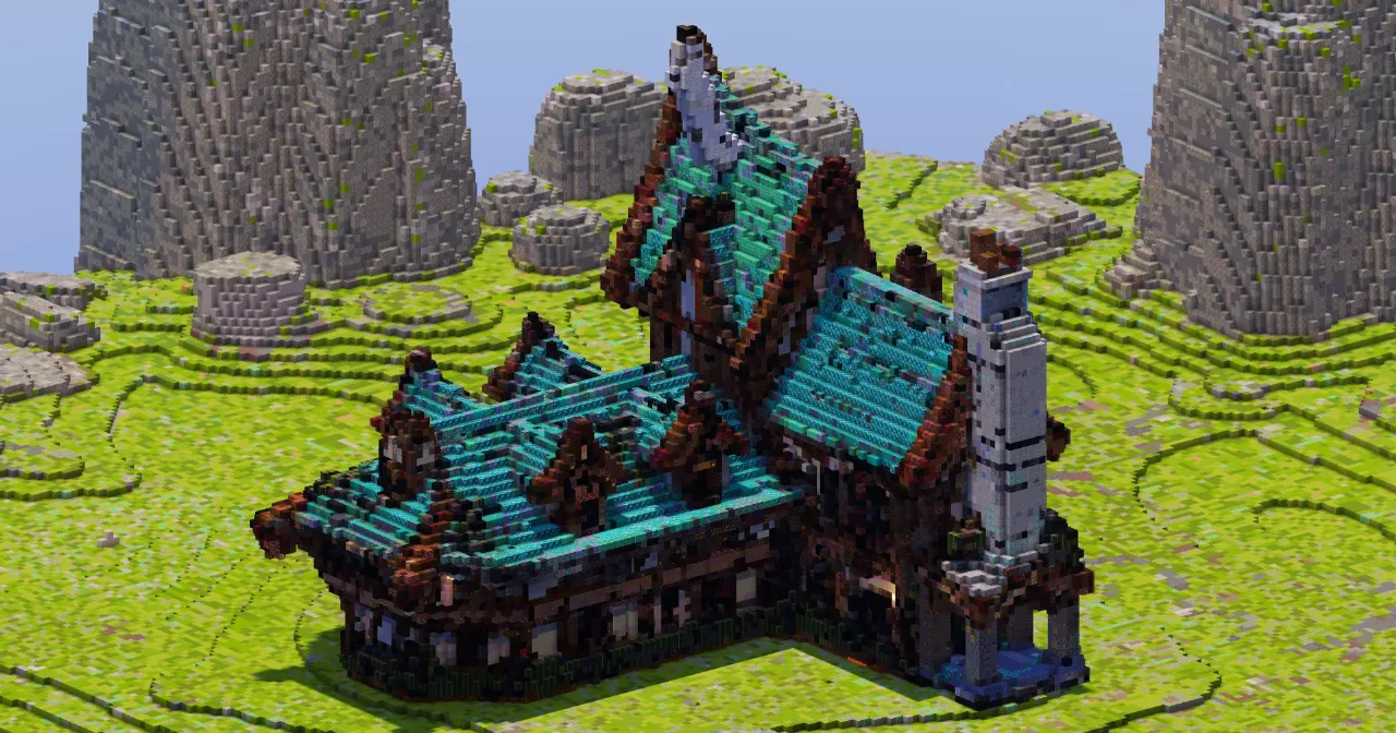 Medieval Hall — Minecraft Build by StrongholdStudios