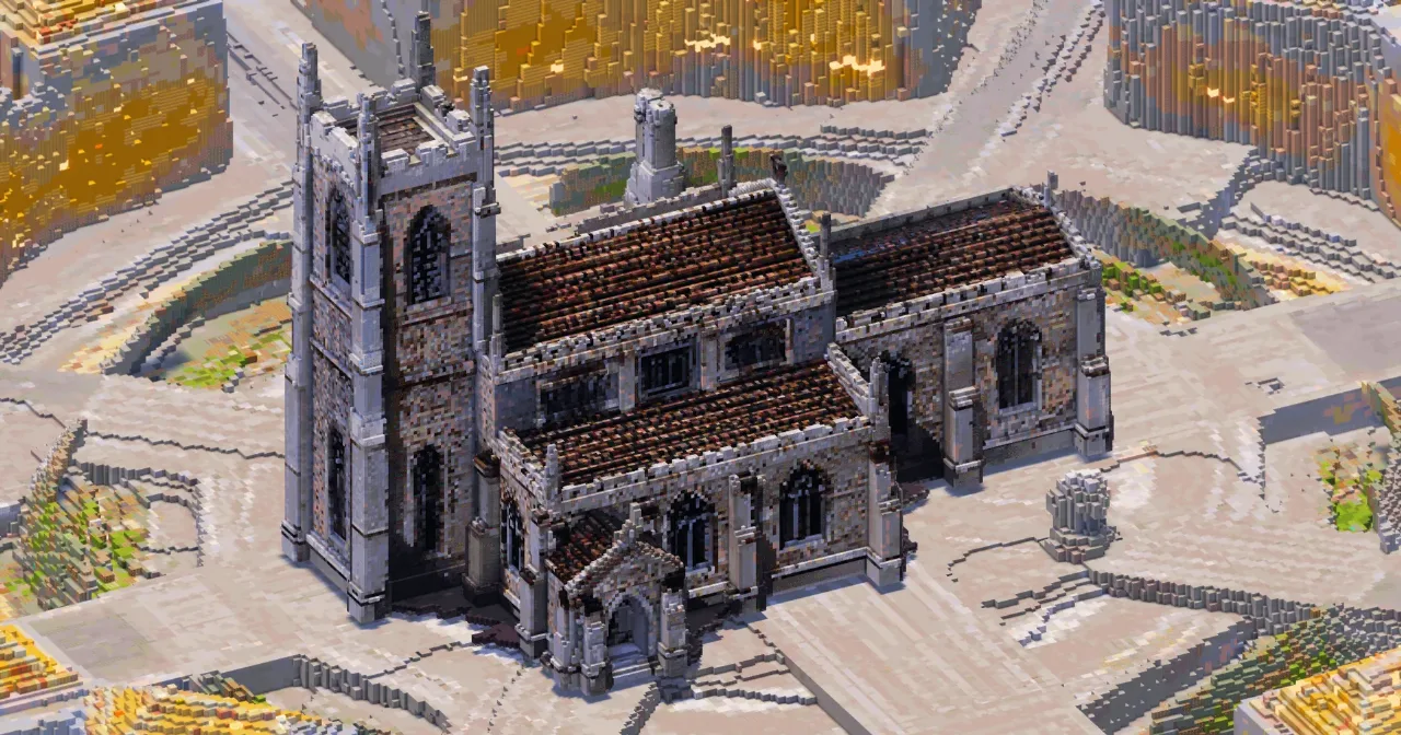 Stone Church — Minecraft Build by GothicCathedrals