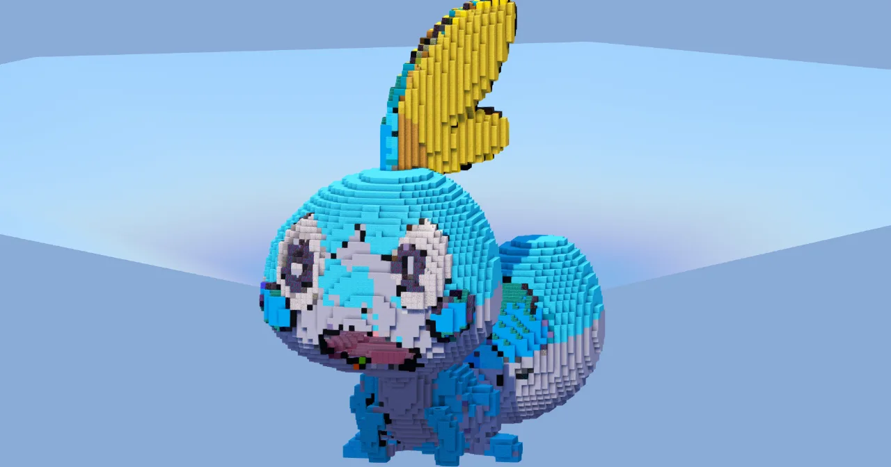 Sobble — Minecraft Build by LeonisBuilds