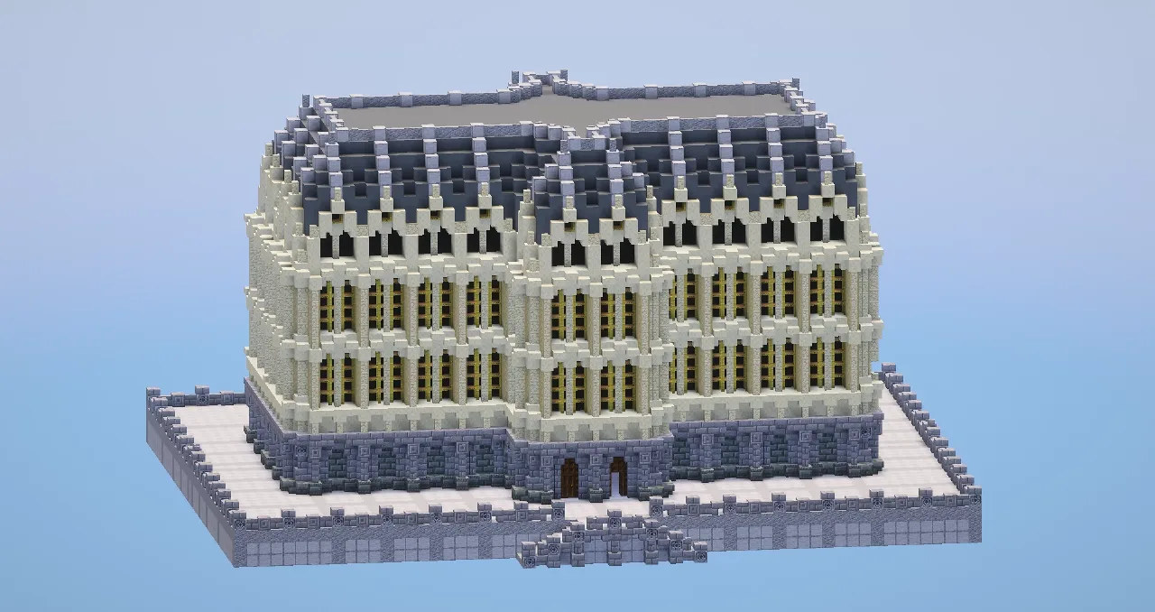 Gothic Building — Minecraft Build by LeonisBuilds