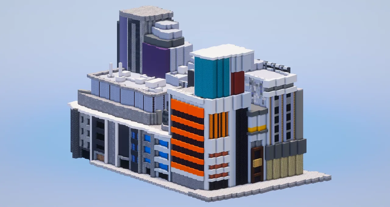 City Apartment — Minecraft Build by LeonisBuilds